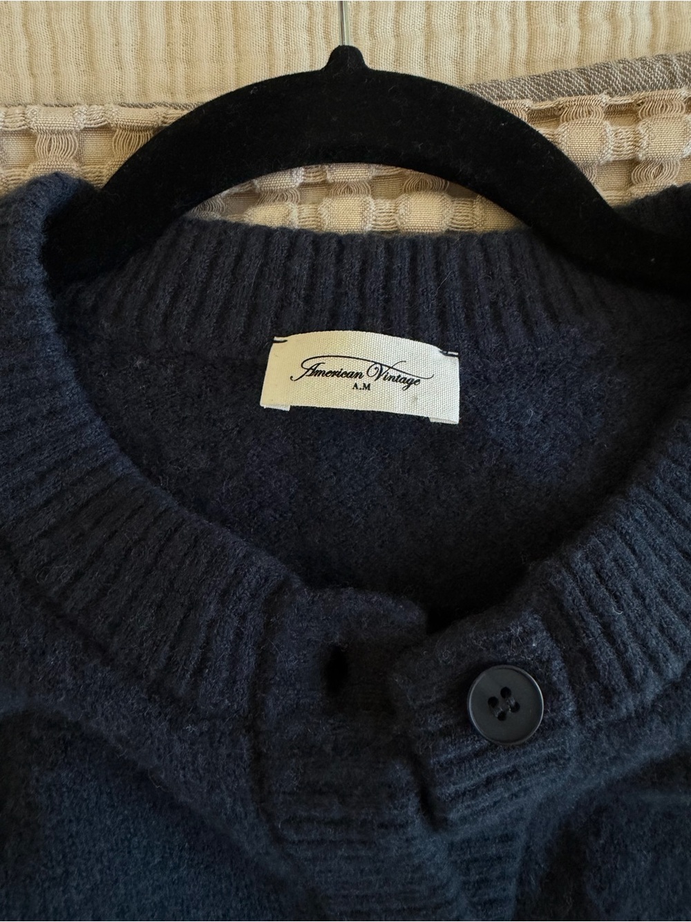 American Vintage Navy Sweater